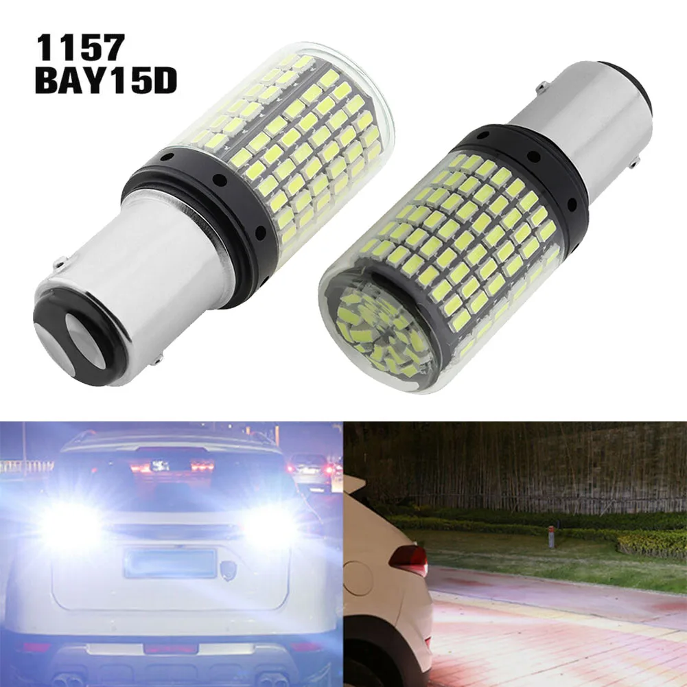 2pcs LED Car Tail Bulb1157 BAY15D/ 2357A/2357NA LED Car Tail Bulb Brake Lights Reverse Lamp Daytime Running Signal Light
2pcs LED Car Tail Bulb1157 BAY15D/ 2357A/2357NA LED Car Tail Bulb Brake Lights Reverse Lamp Daytime Running Signal Light