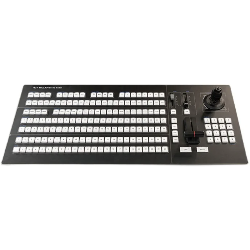 TYST VMIX Broadcast switcher Panel 4M/E Advanced Panel Wipe, Real Time Live Slow Motion Playback Systems Keyboard
TYST VMIX Broadcast switcher Panel 4M/E Advanced Panel Wipe, Real Time Live Slow Motion Playback Systems Keyboard