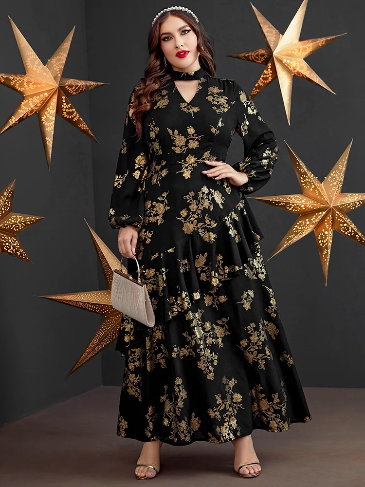 TOLEEN Women Plus Size Large Maxi Dresses 2022 Luxury Chic Elegant Long Sleeve Floral Turkey Evening Party Wedding Robe Clothing
TOLEEN Women Plus Size Large Maxi Dresses 2022 Luxury Chic Elegant Long Sleeve Floral Turkey Evening Party Wedding Robe Clothing