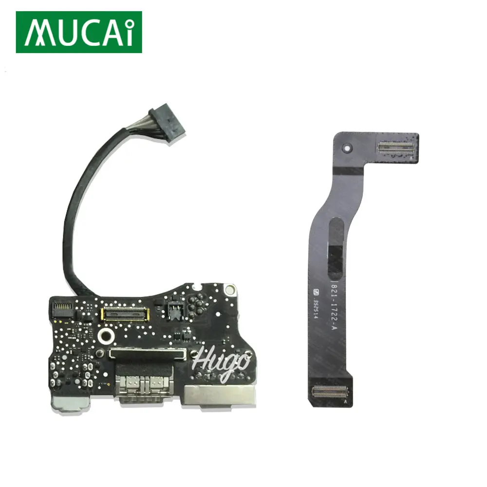 DC Power Jack cable For MacBook Air 13" A1466 MD231 MD232 MD760 2012 2013 2014 2015 2016 2017 laptop USB Audio DC-IN Flex Cable
DC Power Jack cable For MacBook Air 13" A1466 MD231 MD232 MD760 2012 2013 2014 2015 2016 2017 laptop USB Audio DC-IN Flex Cable