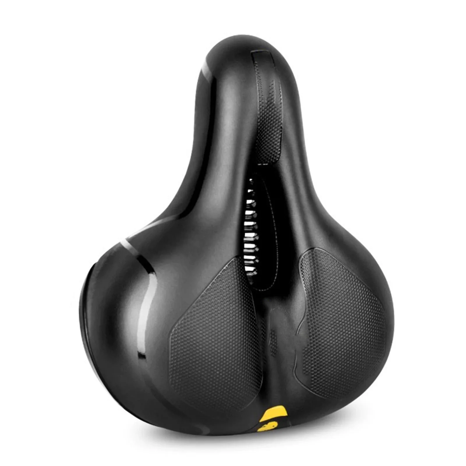 

Comfort Bike Seat For Women Men Bicycle Saddle Replacement Padded With 2 Shock Absorbing Ball High Density Soft