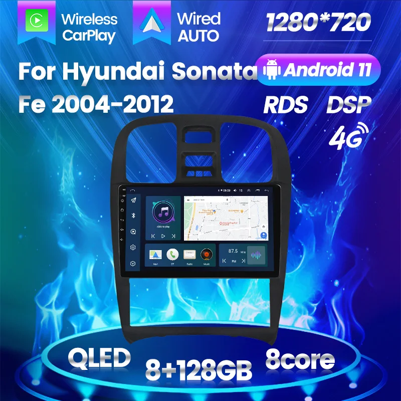 Автомобильный видеоплеер на Android 11 для Hyundai Sonata EF FE 2001-2012, автомобильное радио, GPS-навигация Carplay 8G 128G DSP RDS 8 ядер без DVD
Автомобильный видеоплеер на Android 11 для Hyundai Sonata EF FE 2001-2012, автомобильное радио, GPS-навигация Carplay 8G 128G DSP RDS 8 ядер без DVD