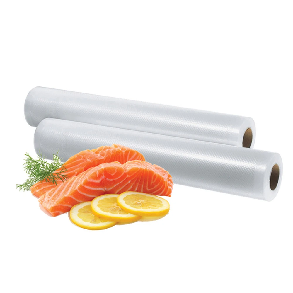 3 Rolls/lot Vacuum Bags For Vacuum Sealer Sealing Machine Household Meat Fruit Food Packaging Textured Bags Kitchen Tools
3 Rolls/lot Vacuum Bags For Vacuum Sealer Sealing Machine Household Meat Fruit Food Packaging Textured Bags Kitchen Tools