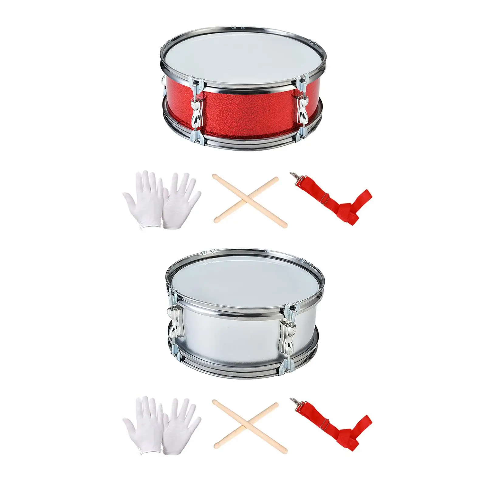 11inch Snare Drum, Percussion Instrument with Shoulder Strap, Professional Musical Instruments Music Drums for Kids Children,
11inch Snare Drum, Percussion Instrument with Shoulder Strap, Professional Musical Instruments Music Drums for Kids Children,