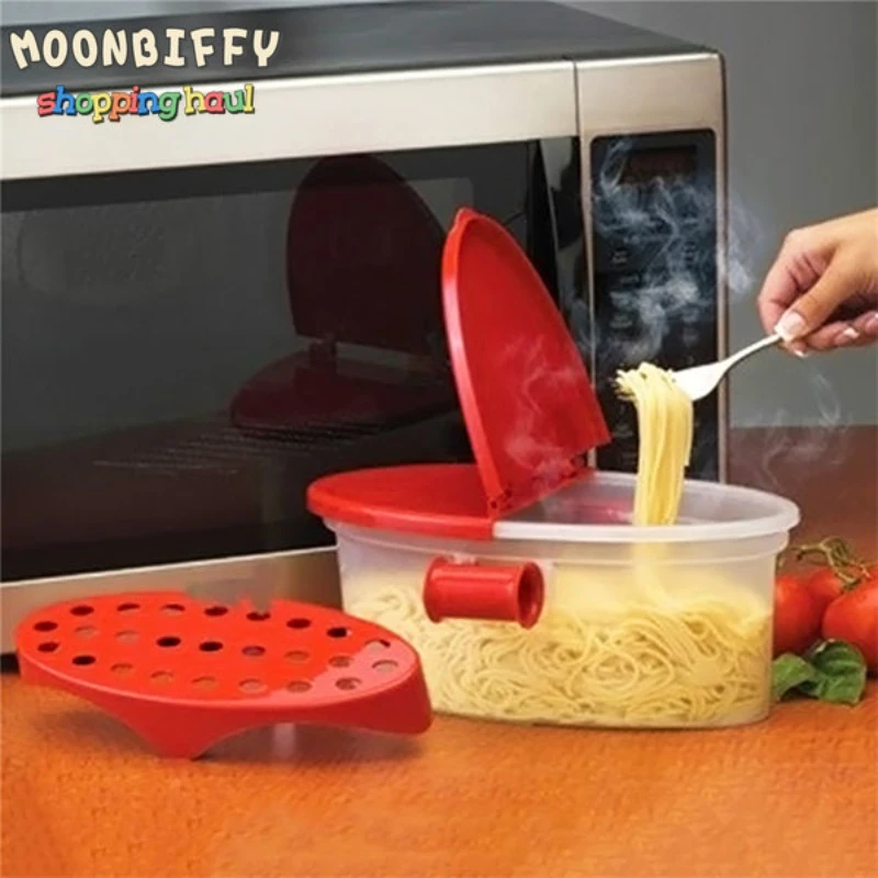 Perfect Pasta Cooker Heat Resistant PP Boat Microwave Steamer Boat Strainer Pasta Microwave Kitchen Tools Spaghetti Bowl
Perfect Pasta Cooker Heat Resistant PP Boat Microwave Steamer Boat Strainer Pasta Microwave Kitchen Tools Spaghetti Bowl