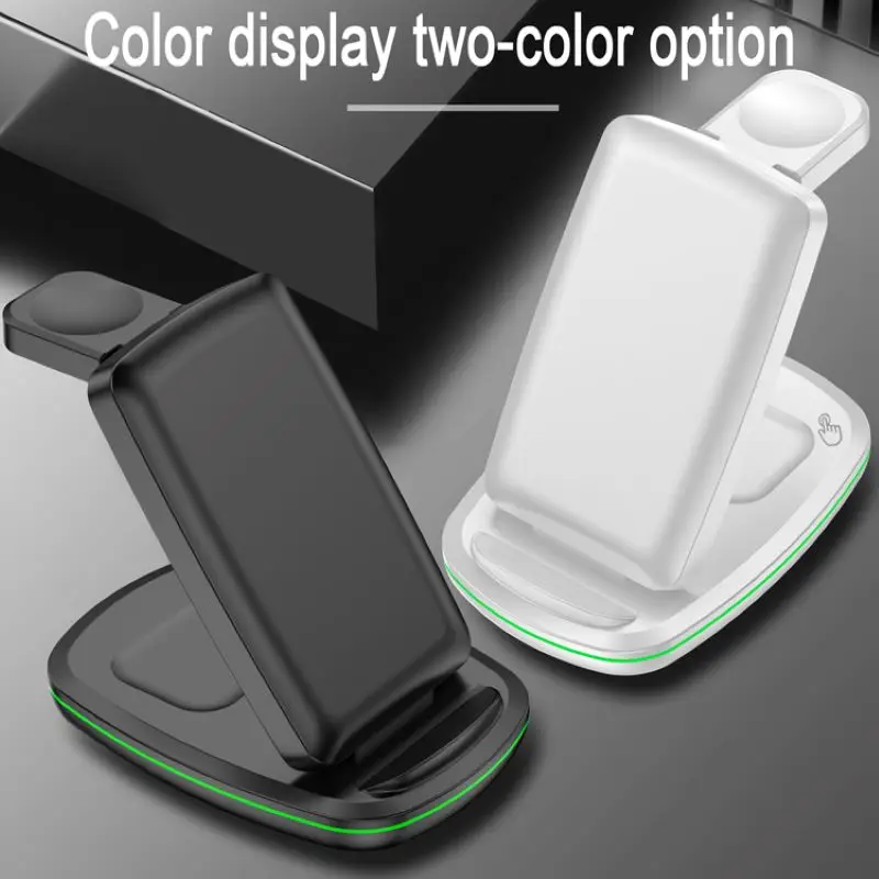 3 in 1 Wireless Charger for iPhone 14 13 12 Pro 15W Fast Charging Dock Station Desktop for APPle Watch S8 Samsung Galaxy Phone
3 in 1 Wireless Charger for iPhone 14 13 12 Pro 15W Fast Charging Dock Station Desktop for APPle Watch S8 Samsung Galaxy Phone