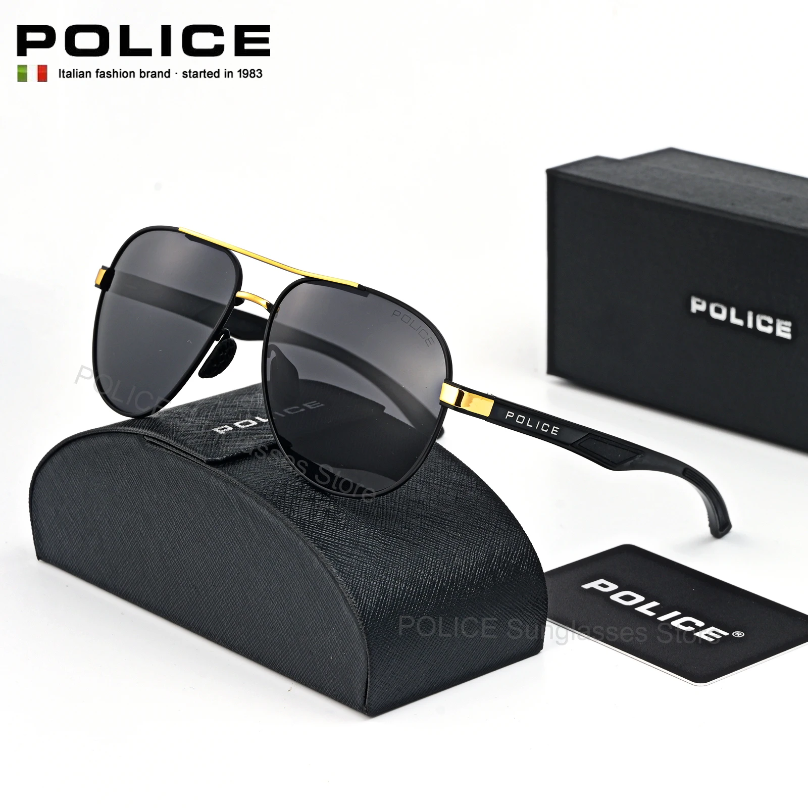 POLICE Luxury Brand Sunglasses UV400 Fashion trend Men Polarized Brand Design Eyewear Male Anti-glare Driving Glasses
POLICE Luxury Brand Sunglasses UV400 Fashion trend Men Polarized Brand Design Eyewear Male Anti-glare Driving Glasses