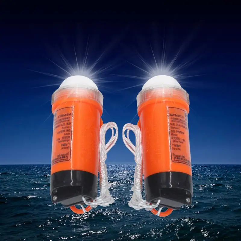 2pcs Waterproof Emergency Light Marine Position Indicator LED Light Emergency Camping Drifting Survival Supplies
2pcs Waterproof Emergency Light Marine Position Indicator LED Light Emergency Camping Drifting Survival Supplies