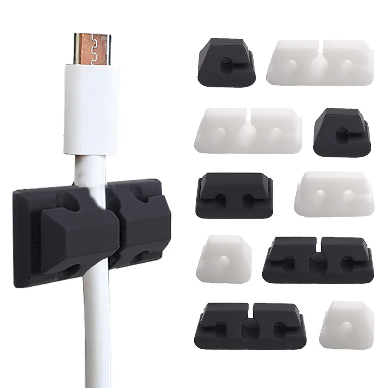 Silicone Cable Organizer 3/2/1 Hole Clips in Car Home Office Desktop Tidy Management Wire Cord Holders Self-adhesive Cable Clip
Silicone Cable Organizer 3/2/1 Hole Clips in Car Home Office Desktop Tidy Management Wire Cord Holders Self-adhesive Cable Clip