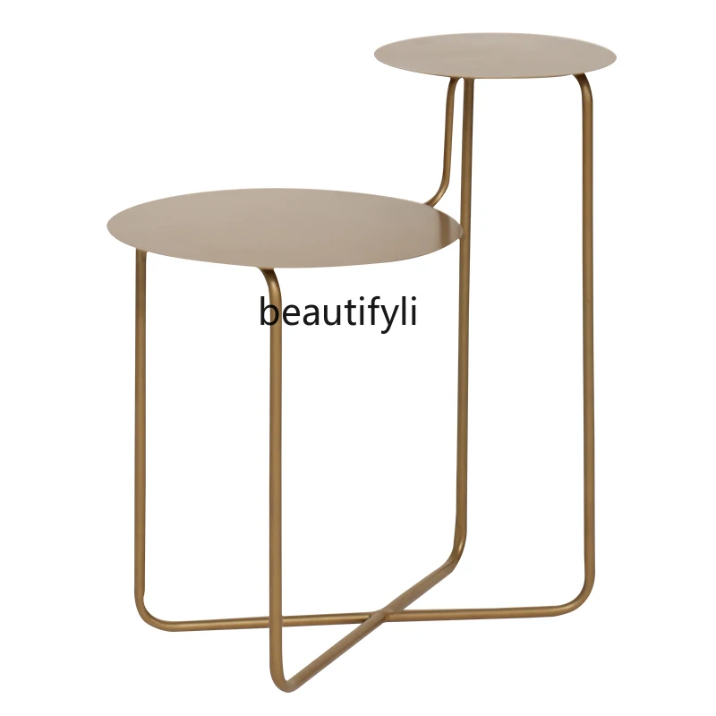GY Nordic Simple round Side Table Modern Home Iron Coffee Table Small Apartment Living Room Side Table Corner Table
GY Nordic Simple round Side Table Modern Home Iron Coffee Table Small Apartment Living Room Side Table Corner Table