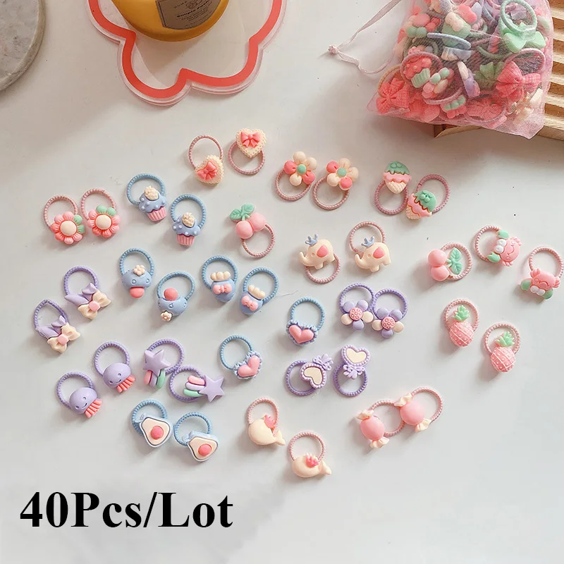 40Pcs/Set Cute Children Trumpet Finger Hair Ring Rubber Elastic Bands Kids Braided Rope Flower Cartoon Colorful Girls Headwear
40Pcs/Set Cute Children Trumpet Finger Hair Ring Rubber Elastic Bands Kids Braided Rope Flower Cartoon Colorful Girls Headwear