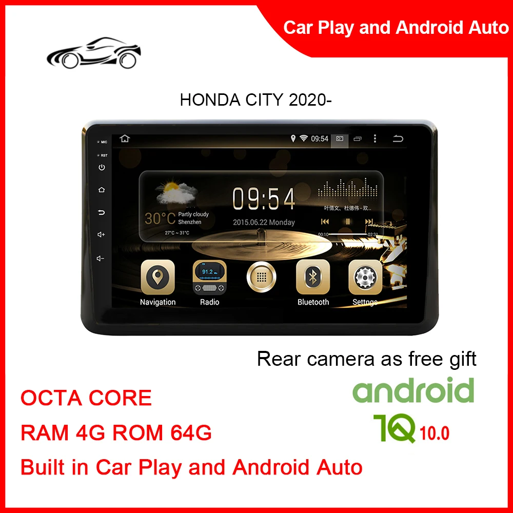 CUSP Big Screen Android 10.0 For HONDA CITY 2020- 9inch RAM 4G ROM 64G Android Car Radio Universal Multimedia Navigation DSP
CUSP Big Screen Android 10.0 For HONDA CITY 2020- 9inch RAM 4G ROM 64G Android Car Radio Universal Multimedia Navigation DSP