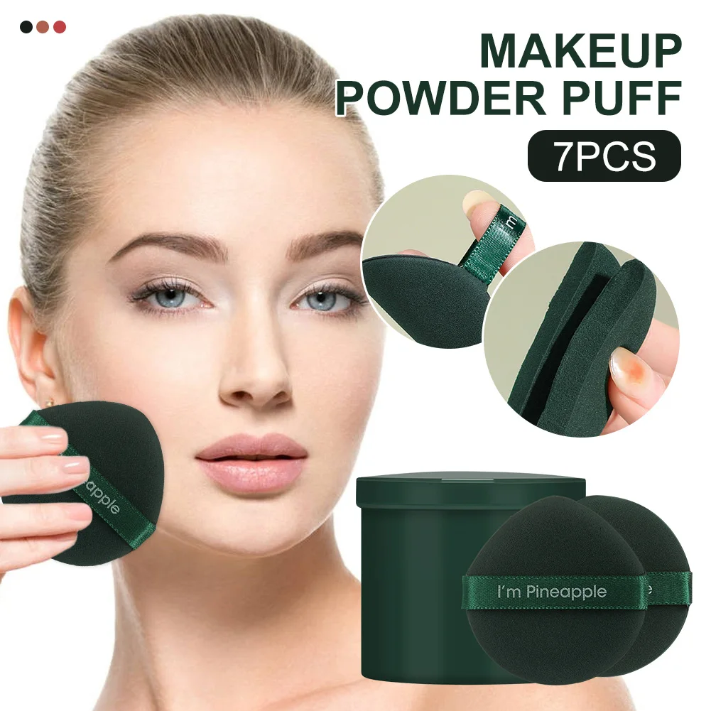 7Pcs Makeup Tool Face Powder Puff Double Side Makeup Sponge Blender Wet or Dry Use Portable Foundation Puff Make Up Powder Tools
7Pcs Makeup Tool Face Powder Puff Double Side Makeup Sponge Blender Wet or Dry Use Portable Foundation Puff Make Up Powder Tools