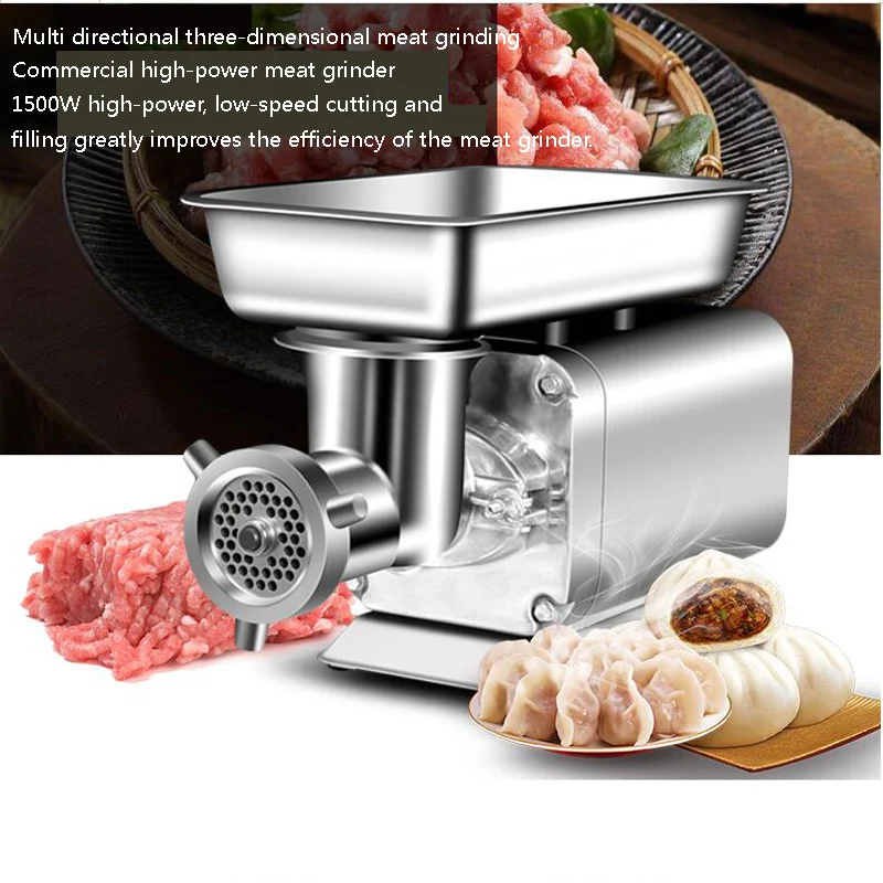 PBOBP Electric Meat Grinder Tabletop Meat Mincer Sausage Maker Food Processor Food Chopper Food Grinder Machine for Kitchen 
PBOBP Electric Meat Grinder Tabletop Meat Mincer Sausage Maker Food Processor Food Chopper Food Grinder Machine for Kitchen