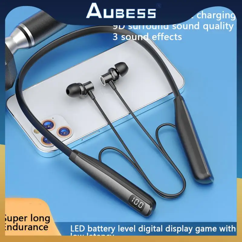 Earbuds Waterproof Headset Neck-hanging Noise Reduction Music Earplugs For Iphone Headphone Hifi Stereo Mini Earplugs
Earbuds Waterproof Headset Neck-hanging Noise Reduction Music Earplugs For Iphone Headphone Hifi Stereo Mini Earplugs