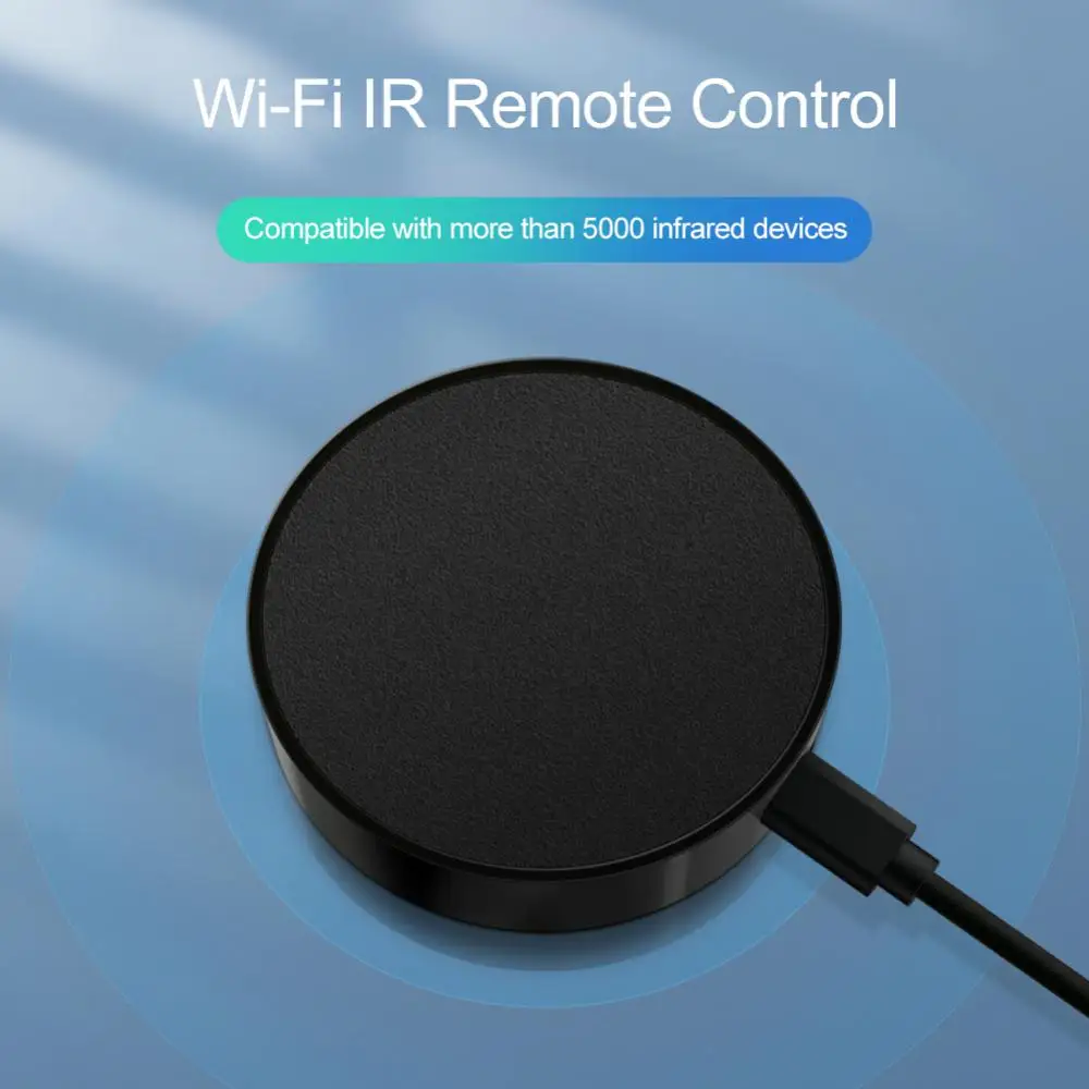 

ИК Пульт ДУ Tuya с Wi-Fi, универсальный инфракрасный пульт дистанционного управления для телевизора, кондиционера, умного дома, для Alexa, Google Home