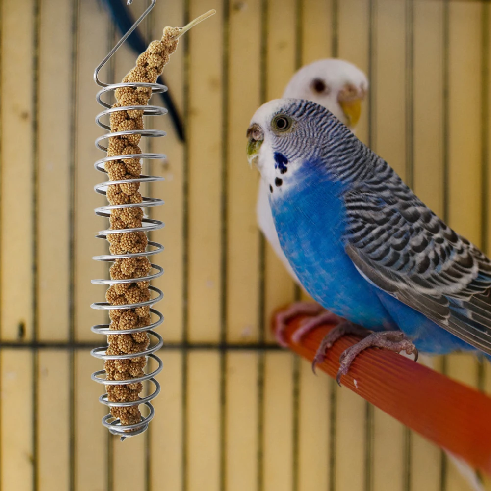 Stainless Steel Bird Feeder Fruit Vegetable Basket Holder Feeding Device Container Bird Training Toy New Pet Supplies
Stainless Steel Bird Feeder Fruit Vegetable Basket Holder Feeding Device Container Bird Training Toy New Pet Supplies
