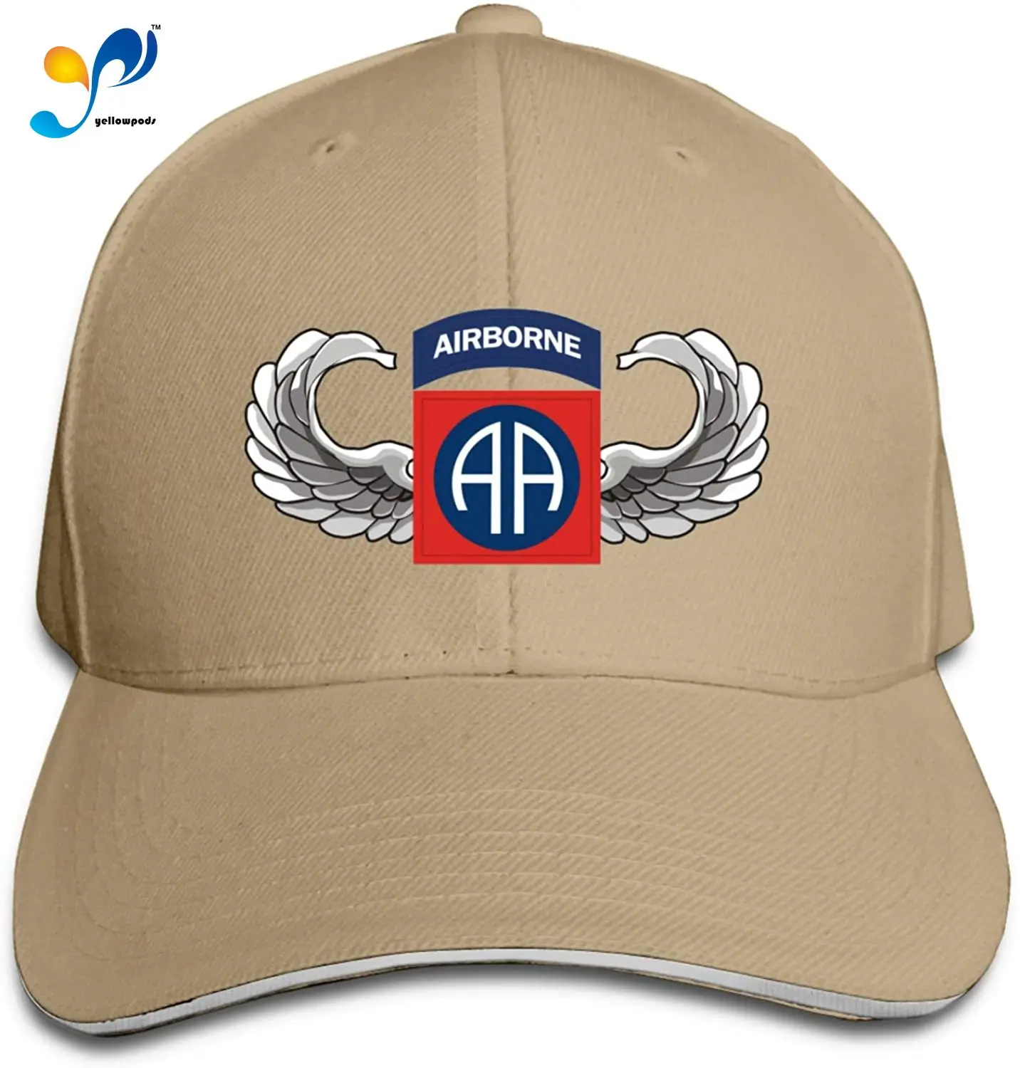 Us 82nd Air-Borne Jump Wings Casquette Sunhat Adjustable Sandwich Cap Baseball Hats
Us 82nd Air-Borne Jump Wings Casquette Sunhat Adjustable Sandwich Cap Baseball Hats