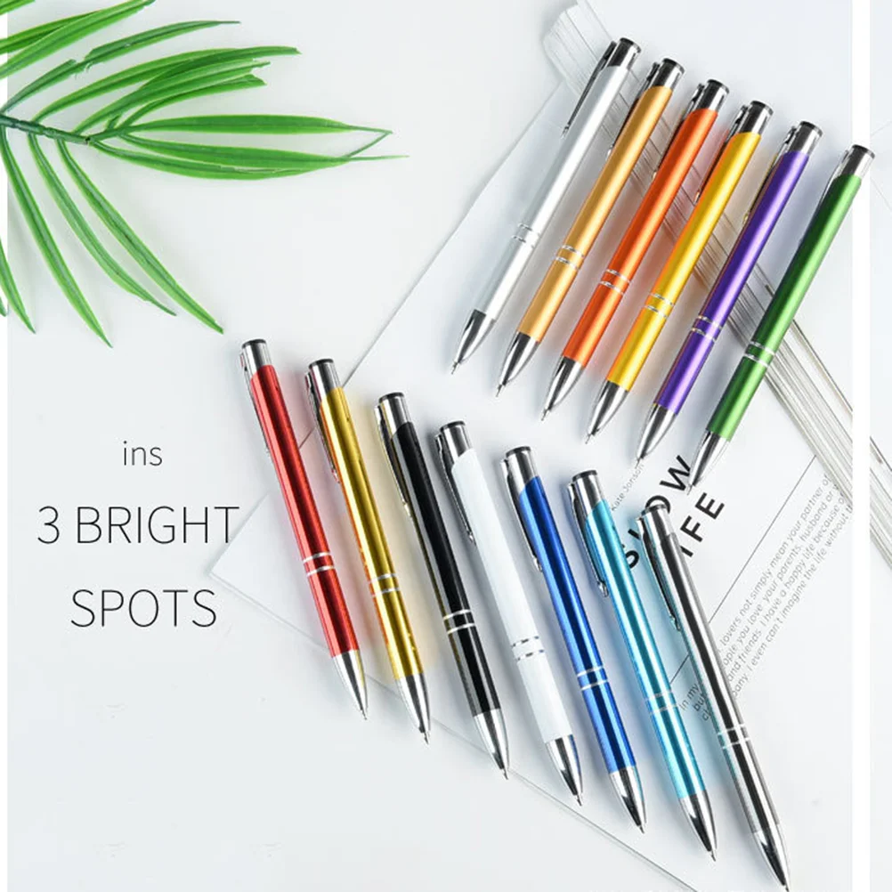 6pcs Retractable Ballpoint Pens Metal Ball-point Pen Stationery for School Business Office (Silver)
6pcs Retractable Ballpoint Pens Metal Ball-point Pen Stationery for School Business Office (Silver)