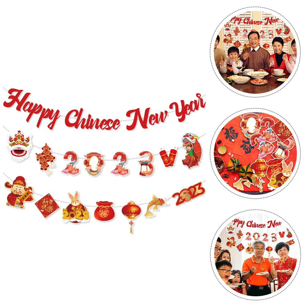 Year New Banner Chinese Decorations Party Bunting Supplies Paper Festival Flags Spring Good Prop Layout Rabbit Thehappy Cover
Year New Banner Chinese Decorations Party Bunting Supplies Paper Festival Flags Spring Good Prop Layout Rabbit Thehappy Cover