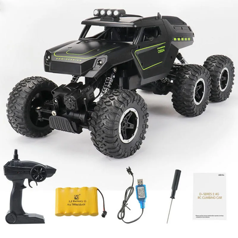 

Remote Control Car 2.4ghz Rc Car All-Terrain 1:14 Buggy Off-Road Stunt 4wd Monster Truck Toy With Battery For Boys Children Gift
