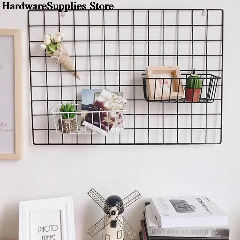 Modern Home Wall Decoration Iron Grid Nordic Art Photo Displaying Frame Party Metal Shelf Mesh Postcards DIY Racks
Modern Home Wall Decoration Iron Grid Nordic Art Photo Displaying Frame Party Metal Shelf Mesh Postcards DIY Racks