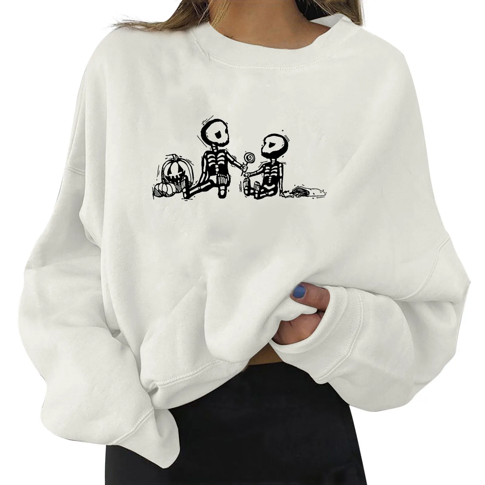 Womens Daily Print Sweatshirt Long Pullover Letter Print Women Cotton Track Pants Womens Sweater Ladies Sweatshirt Pullover
Womens Daily Print Sweatshirt Long Pullover Letter Print Women Cotton Track Pants Womens Sweater Ladies Sweatshirt Pullover