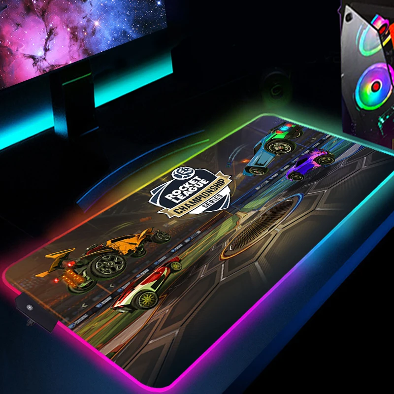Rocket League RGB Pc Gamer Accessories With Wire Large Mouse Pad Gaming LED Luminous Backlight Mousepad Xxl Desk Protector Mat
Rocket League RGB Pc Gamer Accessories With Wire Large Mouse Pad Gaming LED Luminous Backlight Mousepad Xxl Desk Protector Mat