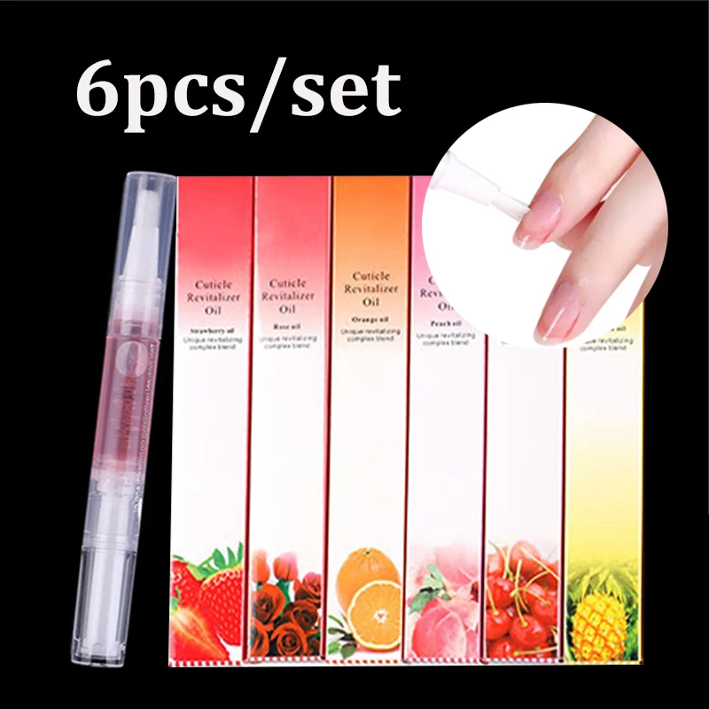 6pcs/set 5ml Nail Nutrition Oil Pen Fruit Flavour Hydrating Art Polish Cuticle Revitalizer Oil Prevent Hangnail Agnail Treatment
6pcs/set 5ml Nail Nutrition Oil Pen Fruit Flavour Hydrating Art Polish Cuticle Revitalizer Oil Prevent Hangnail Agnail Treatment