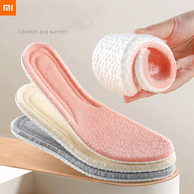 Спортивные стельки Xiaomi для мужчин, зимние кашемировые и толстые хлопковые стельки для женщин с очень мягким флисом ягненка для сохранения тепла
Спортивные стельки Xiaomi для мужчин, зимние кашемировые и толстые хлопковые стельки для женщин с очень мягким флисом ягненка для сохранения тепла