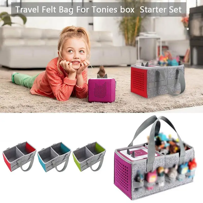 Storage Bag For Tonies Music Soundbox Felt Cloth Portable Bag Case Travel Accessories For Picnic Parties Luxury Waterproof Toys
Storage Bag For Tonies Music Soundbox Felt Cloth Portable Bag Case Travel Accessories For Picnic Parties Luxury Waterproof Toys