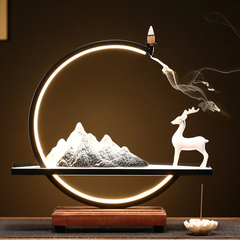 Electric Arabic Style Candlee Shisha Warmer Ceramic Statue Modern Candlee Vessel Mountain Bruciatore Candleo Candlee Vessel
Electric Arabic Style Candlee Shisha Warmer Ceramic Statue Modern Candlee Vessel Mountain Bruciatore Candleo Candlee Vessel
