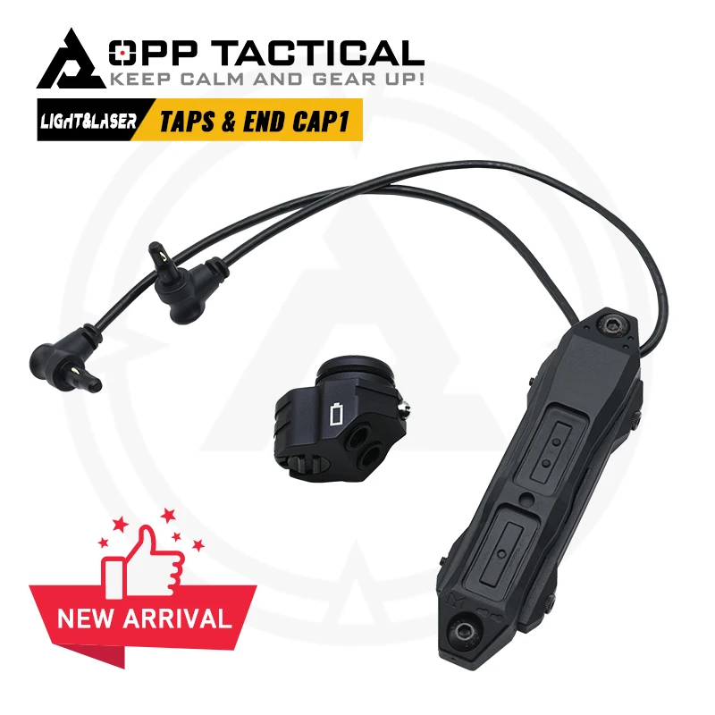 Tactical Augmented Pressure Switch with Two Crane-type Plugs and EC1 Endcap Dual Control Switch for Nylon and CNC Metal MAWL-C1+
Tactical Augmented Pressure Switch with Two Crane-type Plugs and EC1 Endcap Dual Control Switch for Nylon and CNC Metal MAWL-C1+