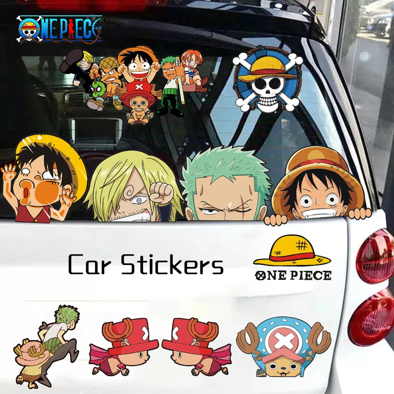 Anime One Piece Car Stickers Cartoon Figure Luffy Zoro Chopper Reflective Window Trunk Decals Car Rear Windshield Stickers Decor
Anime One Piece Car Stickers Cartoon Figure Luffy Zoro Chopper Reflective Window Trunk Decals Car Rear Windshield Stickers Decor