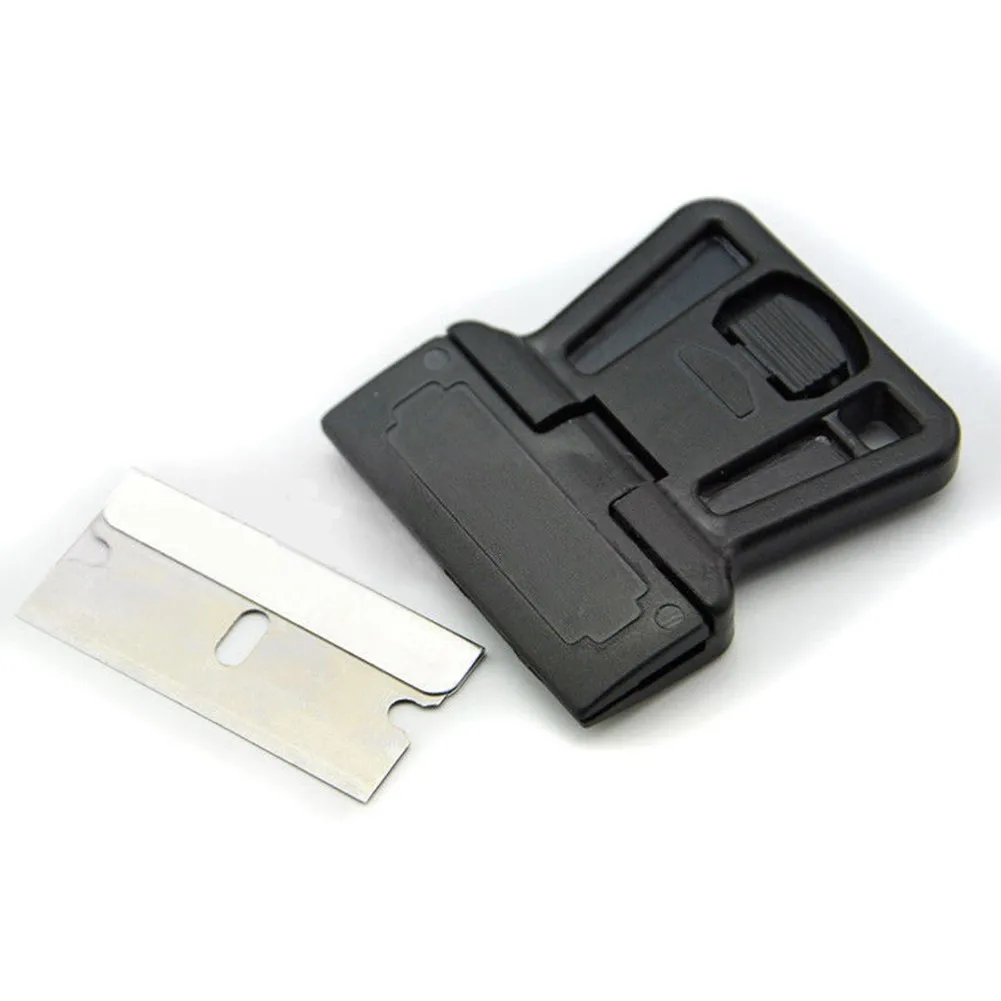 Black Razor Blade Glue Removing Tools High Carbon Blade Metal Silver Spare Carbon 10pcs Nice Portable Pratical
Black Razor Blade Glue Removing Tools High Carbon Blade Metal Silver Spare Carbon 10pcs Nice Portable Pratical