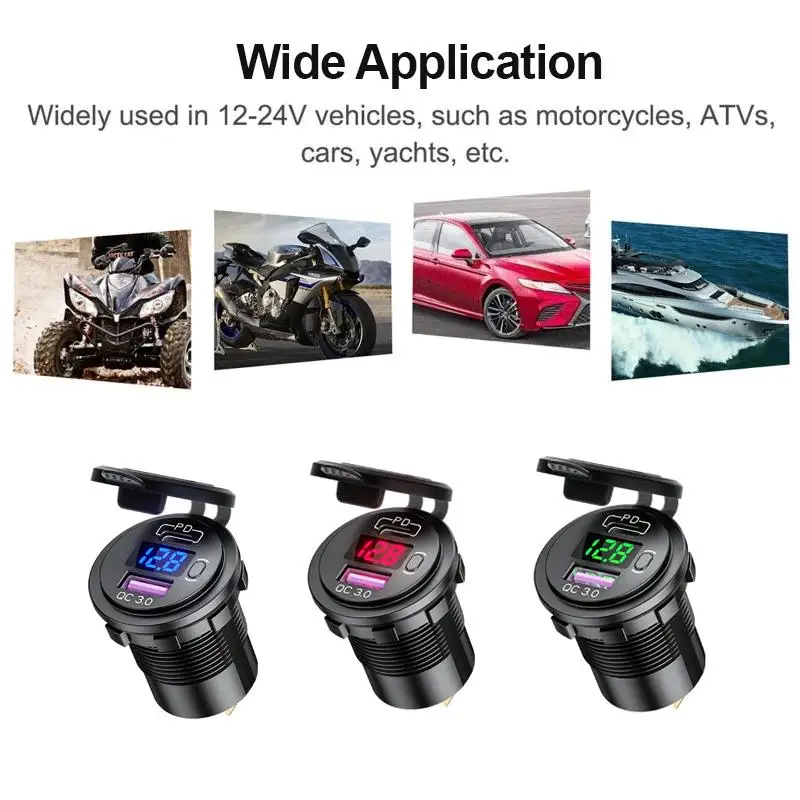 18wmax Car Fast Charging Charger Portable Car Accessories Dc 12v-24v Dual Port Mini Car Charger Easy To Install Car Charger Abs
18wmax Car Fast Charging Charger Portable Car Accessories Dc 12v-24v Dual Port Mini Car Charger Easy To Install Car Charger Abs