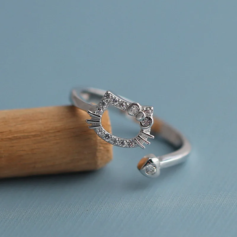 Kawaii Sanrio Open End Rings Hello Kittys Accessories Cute Beauty Cartoon Anime Rings Jewelry Decoration Toys for Girls Gift
Kawaii Sanrio Open End Rings Hello Kittys Accessories Cute Beauty Cartoon Anime Rings Jewelry Decoration Toys for Girls Gift
