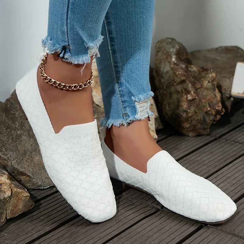 Autumn New 2023 Mesh Shallow Flats Women Loafers Shoes Breathable Walking Work Comfortable Casual Shoes Classic Soft Sole Shoes
Autumn New 2023 Mesh Shallow Flats Women Loafers Shoes Breathable Walking Work Comfortable Casual Shoes Classic Soft Sole Shoes