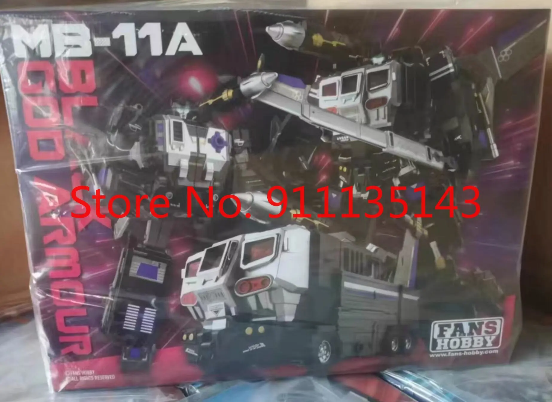FansHobby MB-11A Black God Armor 3rd Party Transformation Toys Anime Action Figure Toy Deformed Model
FansHobby MB-11A Black God Armor 3rd Party Transformation Toys Anime Action Figure Toy Deformed Model