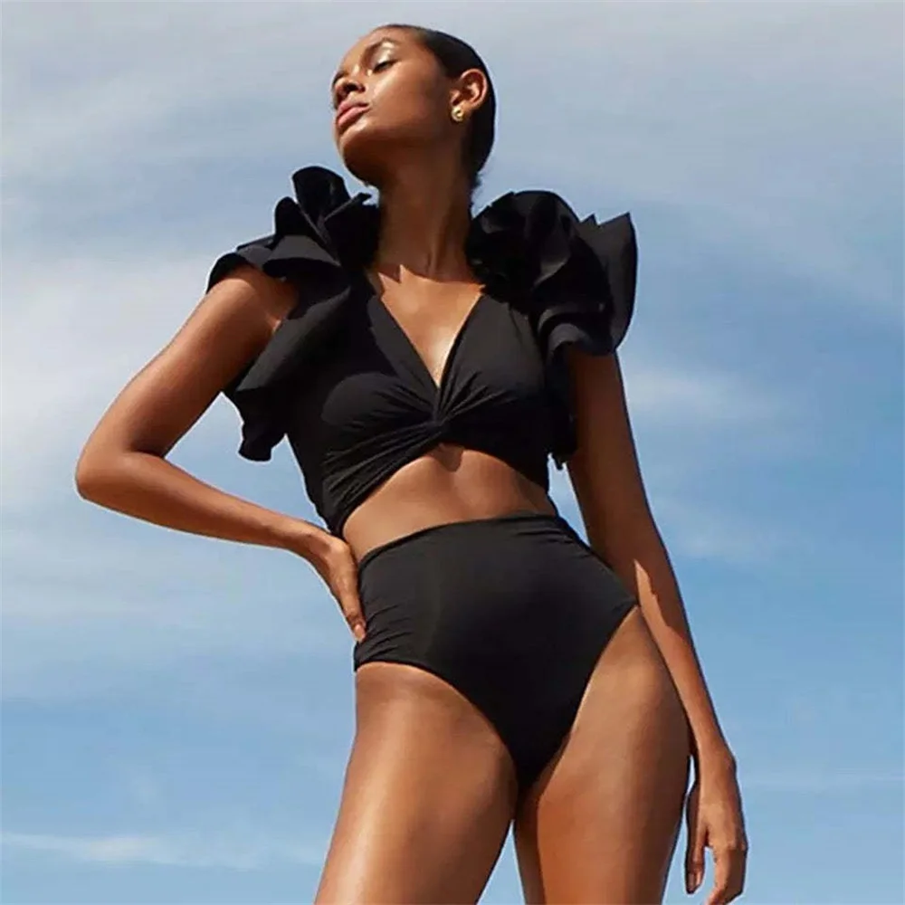 Floral Print Bikini Swimsuit Women 2023 New Ruffle Swimwear Brazilian Retro Holiday Designer Bathing Suit Beach Cover Up Summer
Floral Print Bikini Swimsuit Women 2023 New Ruffle Swimwear Brazilian Retro Holiday Designer Bathing Suit Beach Cover Up Summer