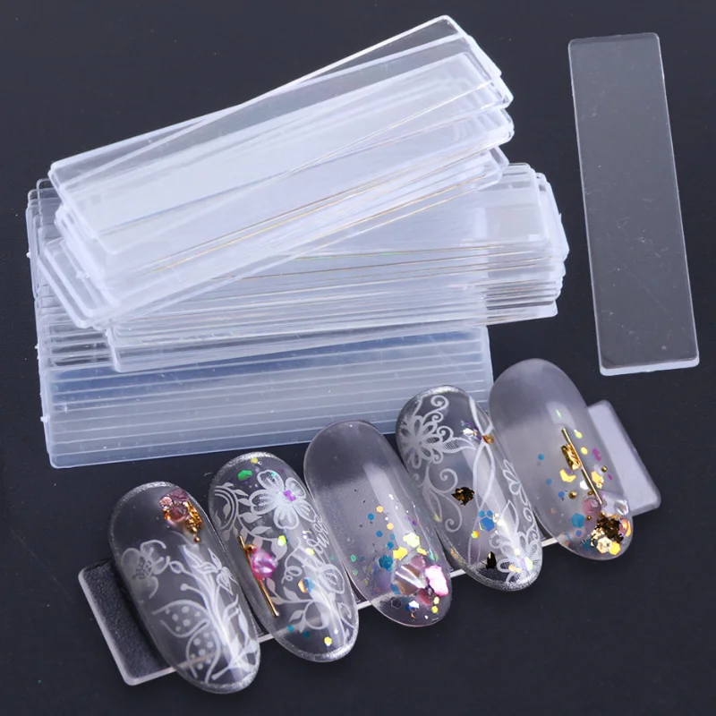1Set False Nail Tips Nail Art Display Stand Transparent Practice Acrylic Gel Polish Holder Strip Manicure Showing Tools JI151-1
1Set False Nail Tips Nail Art Display Stand Transparent Practice Acrylic Gel Polish Holder Strip Manicure Showing Tools JI151-1
