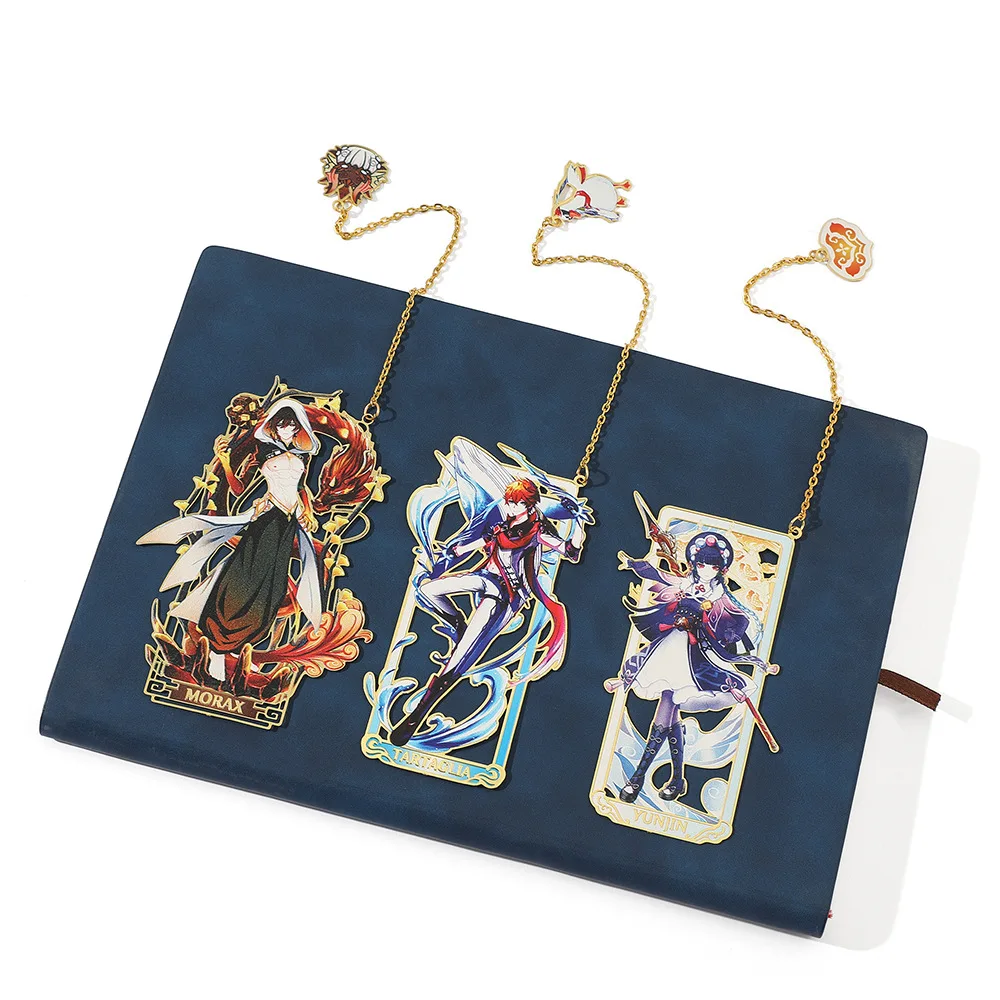Genshin Impact Tartaglia Morax Yunjin Venti Zhongli Desk Decor Genshin Metal Bookmark Home Decor
Genshin Impact Tartaglia Morax Yunjin Venti Zhongli Desk Decor Genshin Metal Bookmark Home Decor
