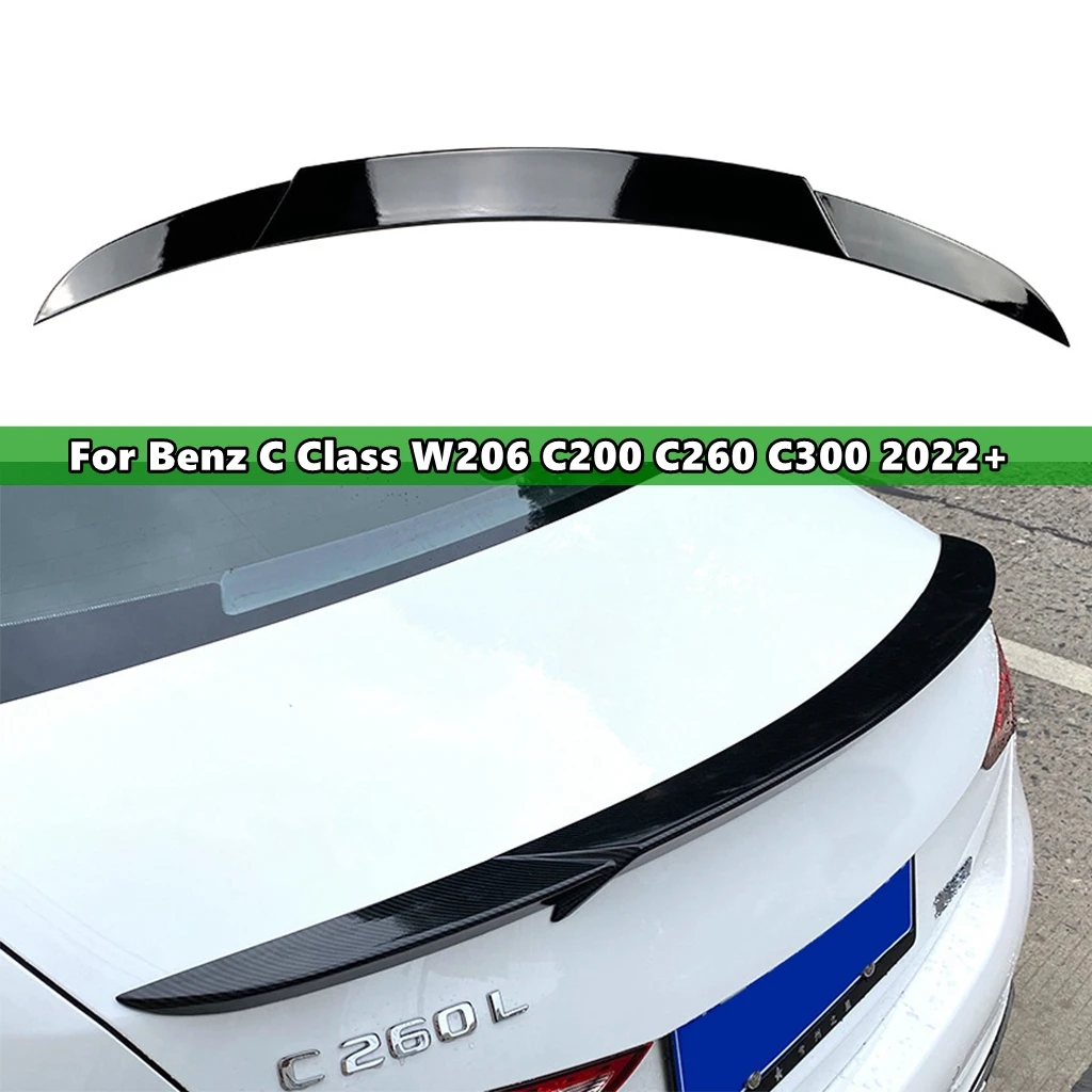 1 Pcs Glossy black Car Tail Wing Rear Trunk Lip Spoiler Trim For Mercedes-Benz C-Class W206 C200 C260 C300 2021 2022
1 Pcs Glossy black Car Tail Wing Rear Trunk Lip Spoiler Trim For Mercedes-Benz C-Class W206 C200 C260 C300 2021 2022