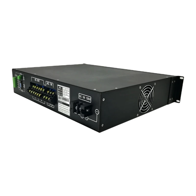 Telecom Inverter 1000VA 19inch 2U Rack Mount 110VDC To 220VAC 800W High Frequency Pure Sine Wave Telecom Inverter
Telecom Inverter 1000VA 19inch 2U Rack Mount 110VDC To 220VAC 800W High Frequency Pure Sine Wave Telecom Inverter