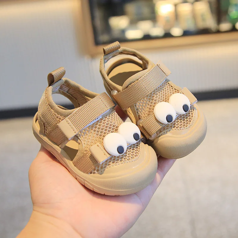 Baby Girls Boys Big Eyes Sandals Children Casual Shoes Anti-kick Soft Sole Infant First Walkers Kids Toddler Shoes 2023 Summer
Baby Girls Boys Big Eyes Sandals Children Casual Shoes Anti-kick Soft Sole Infant First Walkers Kids Toddler Shoes 2023 Summer