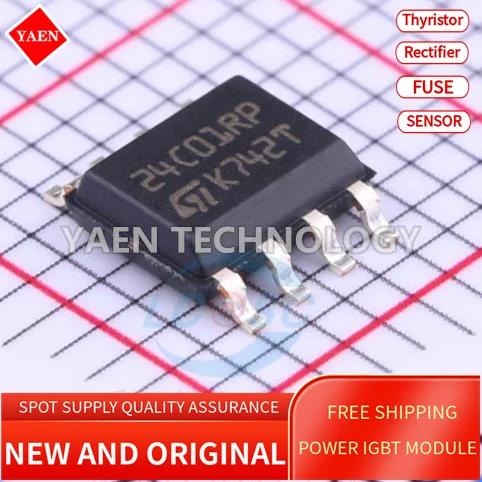M24C01-RMN6TP 24C01RP 50 шт./партия, новый оригинальный микроконтроллер, хорошая цена и качество
M24C01-RMN6TP 24C01RP 50 шт./партия, новый оригинальный микроконтроллер, хорошая цена и качество