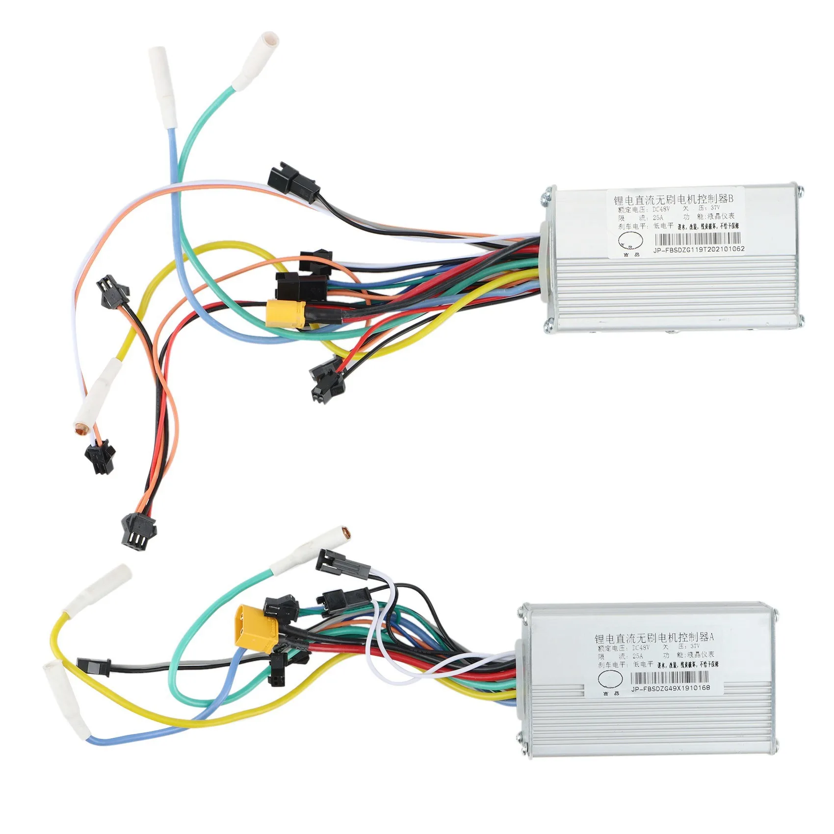 

JP Электрический контроллер для мотороллера с акселератором для отображения электрических скутеров, 48 В 25 А