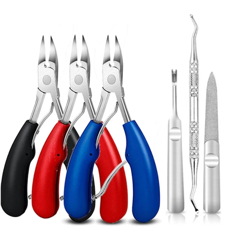 Toe Nail Clippers Nail Correction Thick Nails Ingrown Toenails Nippers Cutters Dead Skin Dirt Remover Pedicure Care Tool 2022
Toe Nail Clippers Nail Correction Thick Nails Ingrown Toenails Nippers Cutters Dead Skin Dirt Remover Pedicure Care Tool 2022