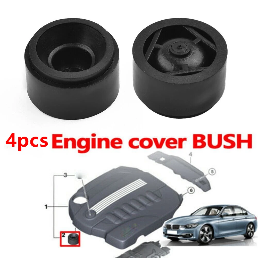 4pcs Engine Cover Rubber Mount Bushing Fit For BMW 1 2 3 4 5 7 X1 X3 X4 X5 X6 Car Accessories High Quality Hood Rubber
4pcs Engine Cover Rubber Mount Bushing Fit For BMW 1 2 3 4 5 7 X1 X3 X4 X5 X6 Car Accessories High Quality Hood Rubber
