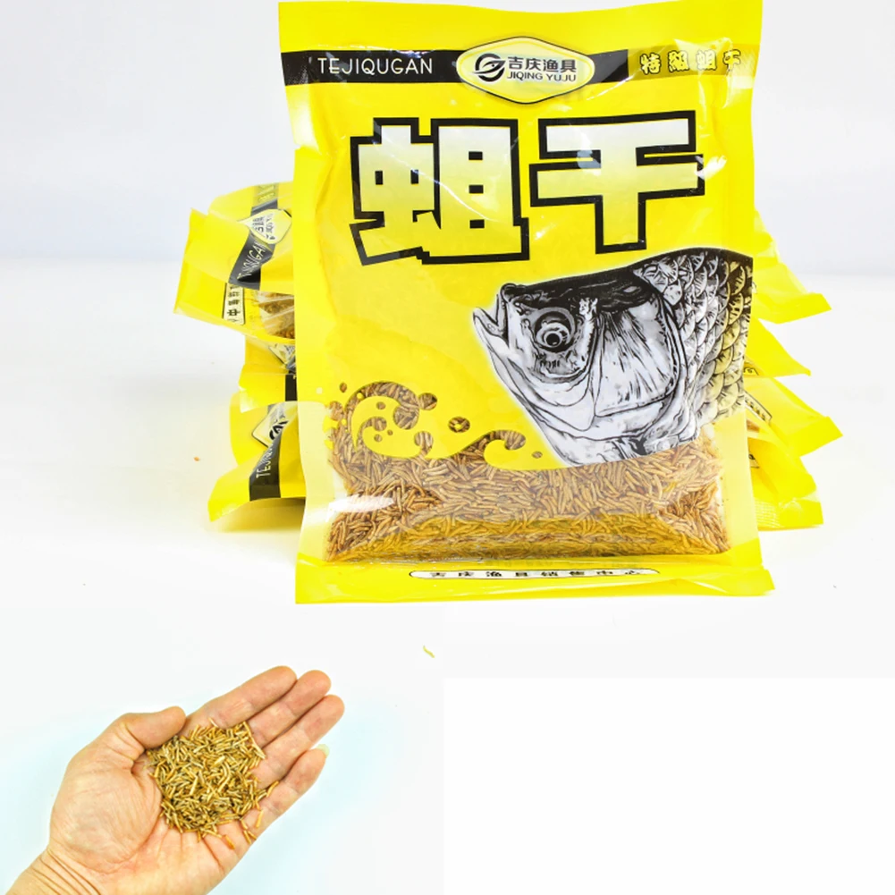 100g Dried Maggot Fishing Bait Additive High Protein Dry Bread Worm Maggots Insect Baits For Groundbaits Carp Fishing Dry Maggot
100g Dried Maggot Fishing Bait Additive High Protein Dry Bread Worm Maggots Insect Baits For Groundbaits Carp Fishing Dry Maggot